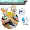 1PC Extra Wide Chisel Tip Jumbo Marker - Permanent, Identity Theft Protection & Privacy Guard for Addresses and Secrets