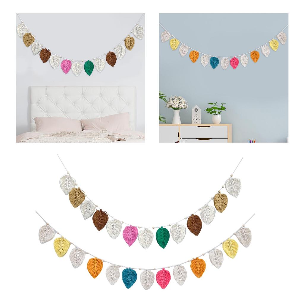 Macrame Wall Hanging Bohemian Boho Wall Banner for Apartment