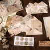Yan Ji Retro Floral Envelope Set: European Style, 6 Varieties