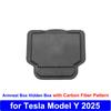 for Tesla Model Y Juniper 2025 Center Console Organizer Storage Box Anti-slip Cup Mat Armrest Box Hidden Storage Box Accessories