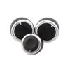 my cood car Car Styling 3pcs Air Conditioning Heat Control Switch Knob AC Knob for Nissan Tiida NV200 Livina Geniss Accessories