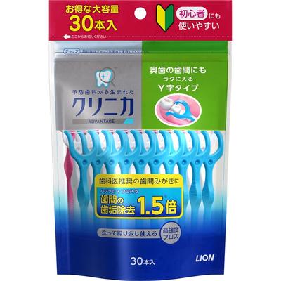 Clinica Advanatage Dental Floss Y tYpe 30 Pcs