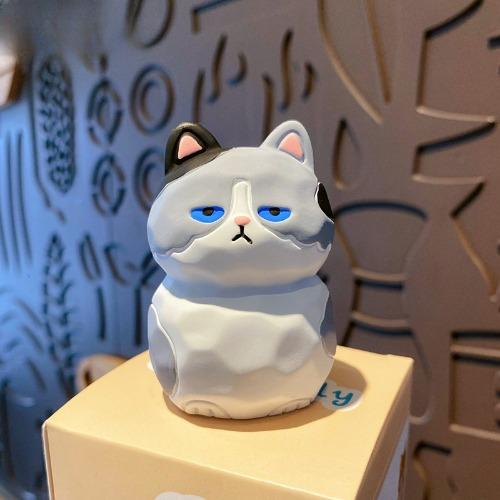 

Деревянная резьба в стиле кошачьего автомобиля, женское трендовое украшение автомобиля, креативное украшение для рабочего стола