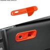 Co-pilot Storage Box Handle Cover Trim Frame For Ford F150 21+Orange Accessories