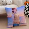 Heartwarming Sports Japanese Anime BBlue Box Cushion Cover Throw Pillow Cover Hidden Button Durable Polyester Chair Cushion