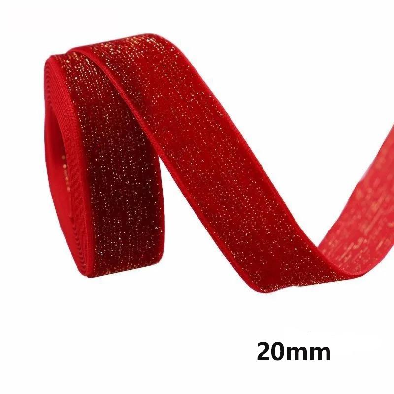 5m Red Ribbon Christmas Decoration Home Room Decor Christmas Tree Artificial Pendant For New Year Cake Craft Gifts Box Accessory
