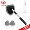 Telescopic Car Windshield Defogger & Glass Cleaning Set with Ultra-fine Fiber Cloth & Scraper