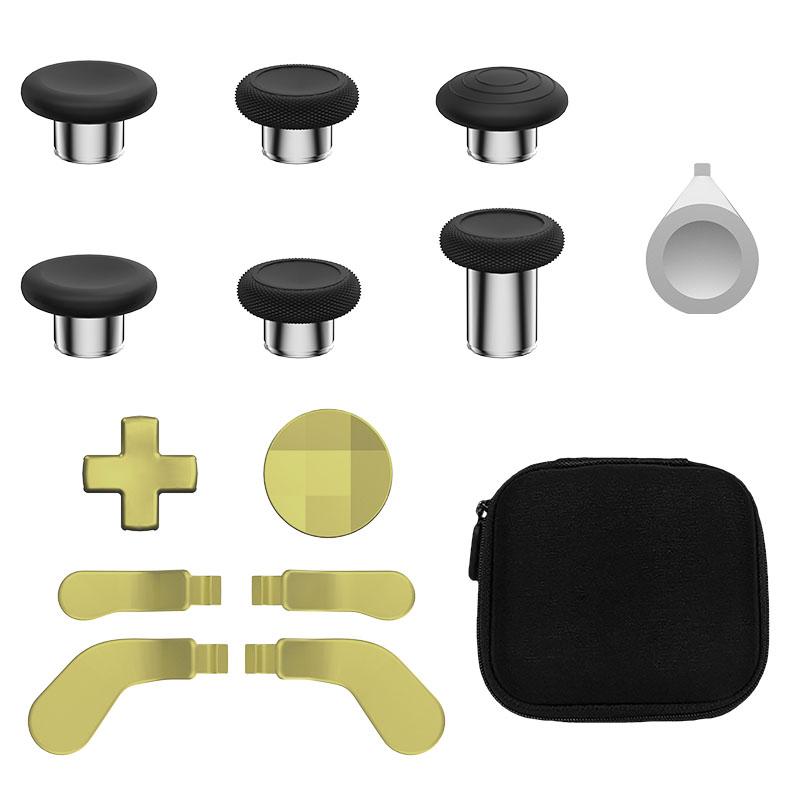 14IN1 Metal Paddles Trigger Button For Xbox One Elite Series 1 2 Controller Gamepad D-Pad Direction Cross Key Accessories