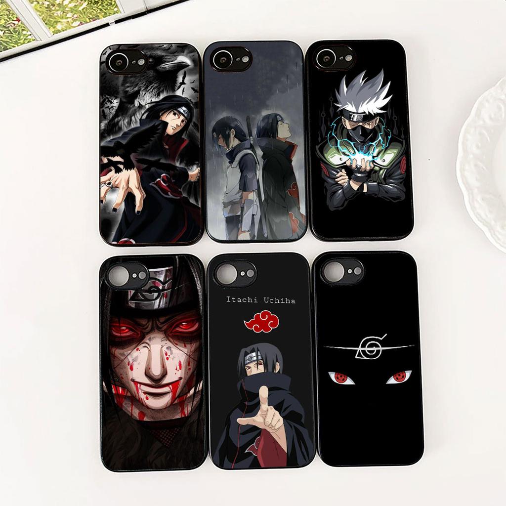 Akatsukis Itachis Uchihas Sasukes Phone Case for Apple iPhone 12 13 Pro Max Mini ProMax X XR Air XS 12Pro 13Pro Protective Cover