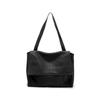 Vegetable Tanned Cowhide Mailman Bag Women's Minimalist One-shoulder Briefcase Commuter Large Capacity Genuine Leather Women's Bag