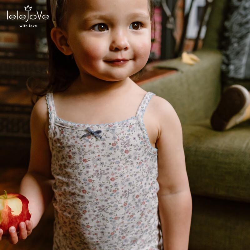 LELE JOVE Baby Summer Jacquard Sleeveless Romper 100