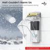 PC Transparent Doorbell Rain Cover Weatherproof Clear Camera Doorbell Cover Compatible for Most Video Door Bell Ring Chime