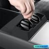 For Tesla Model Y/YL Juniper 2025+ Silicone Armrest Storage Box Central Control Glasses Tray Tidying Organize Car Accessories