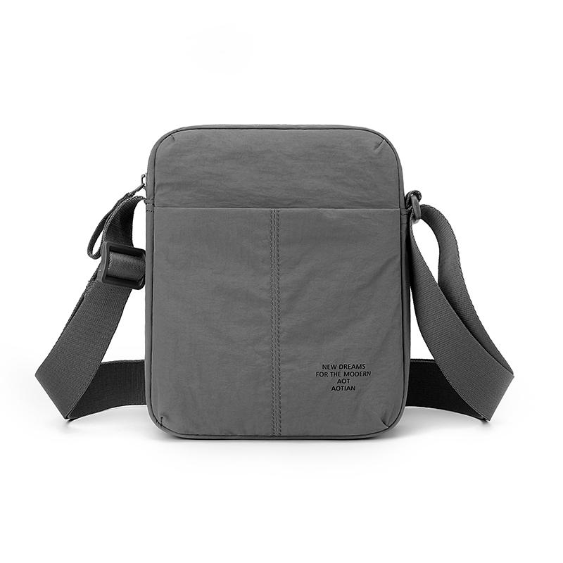 Men's Nylon Crossbody Bag Lightweight Water Resistant Shoulder Sling Messenger Travel Bag