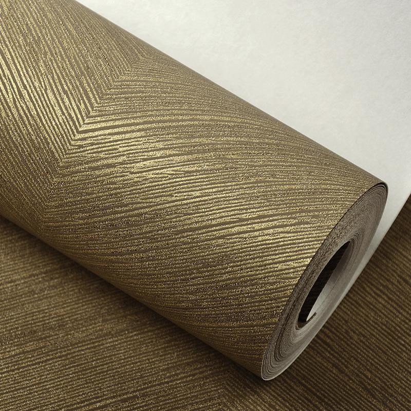 

Modern Solid Color Wallpaper Roll Plain Non Woven Beige Wallpaper for Living Room Bedroom Walls 10mx53cm