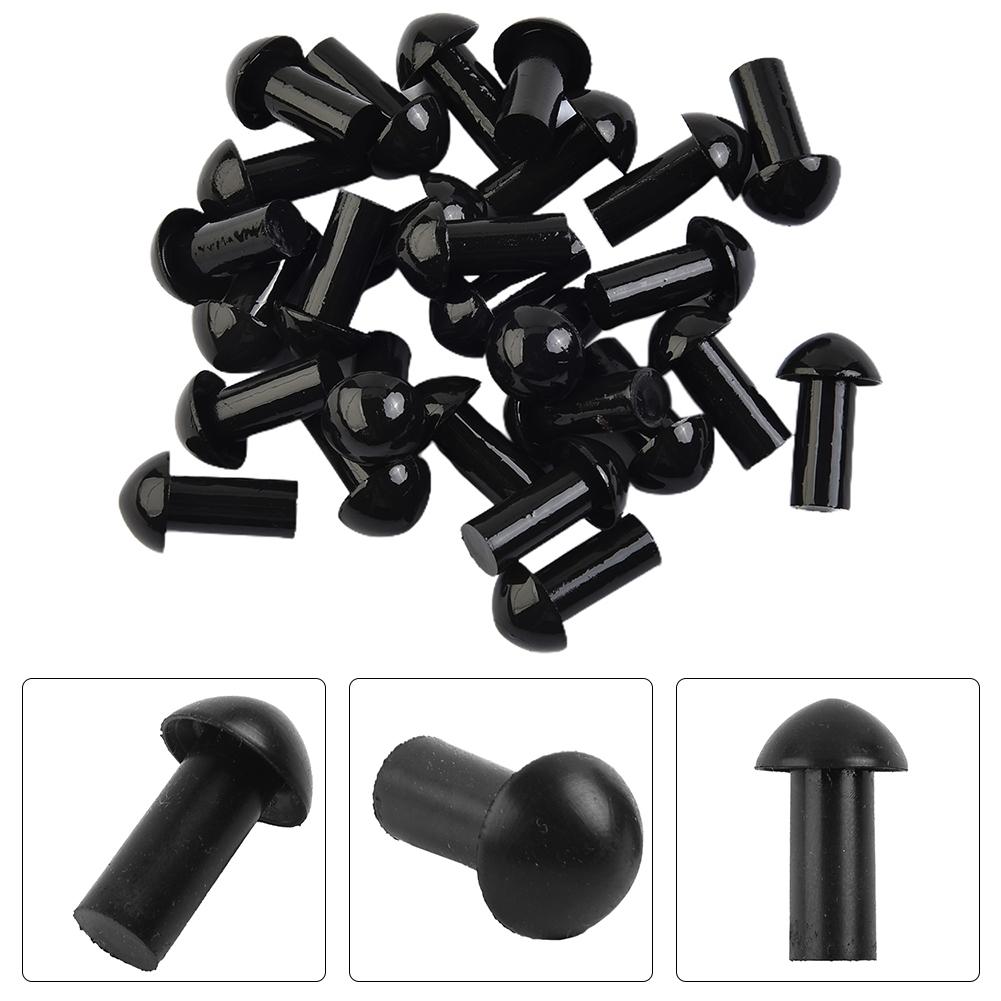50 Pack Car Motorcycle Puncture Repair Mushroom Plugs Long Lasting Solution