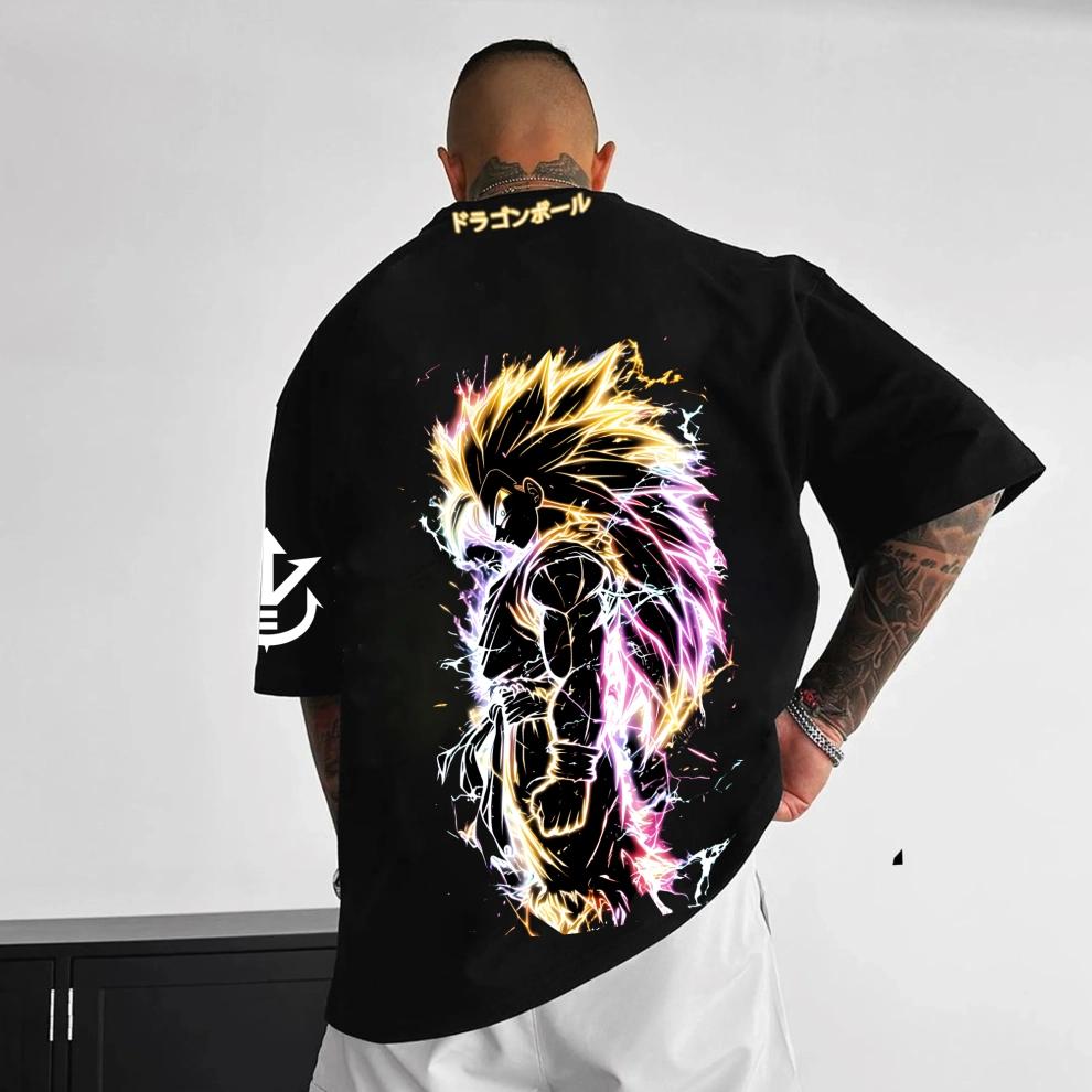 Oversized Mens TShirts Dragon Ball Summer Y2k Womens Cotton Short Sleeve Tee Casual Streetwear Unisex Tops Anime Inspired