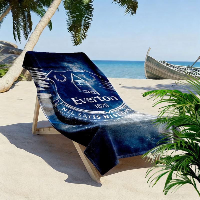 The Toffees logo Print Beach Towel, Large Soft Quick Dry Towel for Beach Camping Swimming