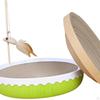 Cat Scratch Bowl Scratching Board Toys Round Indoor Training Sleeping Bed Non-slip