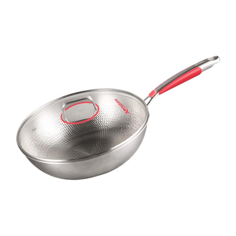 Amos 32cm Pure Titanium Non-Stick Wok