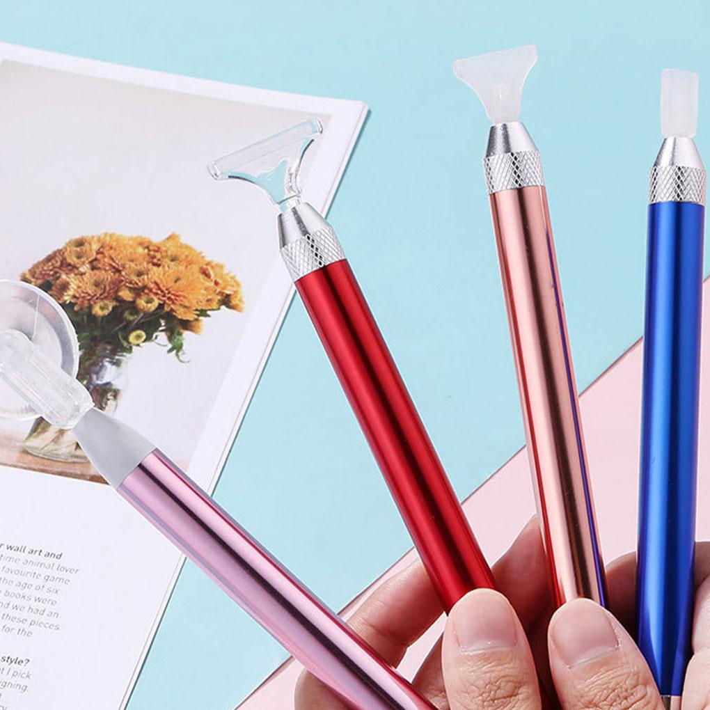 Wear-resistant Luminous Dot Painting Tool Crystal Sticker Lighting Household Art Supplies Replaceable Point Drill Pens