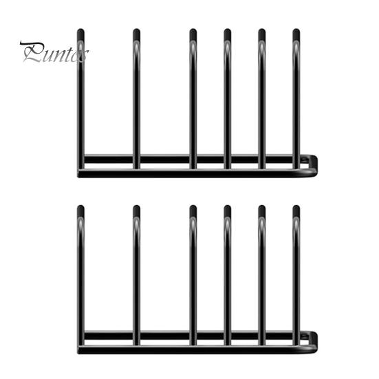 

2 шт. держатель для разделочной доски кухонный органайзер стойка многоцелевой U-образный кронштейн держатель для крышки кастрюли многоуровневая полка 2pcs