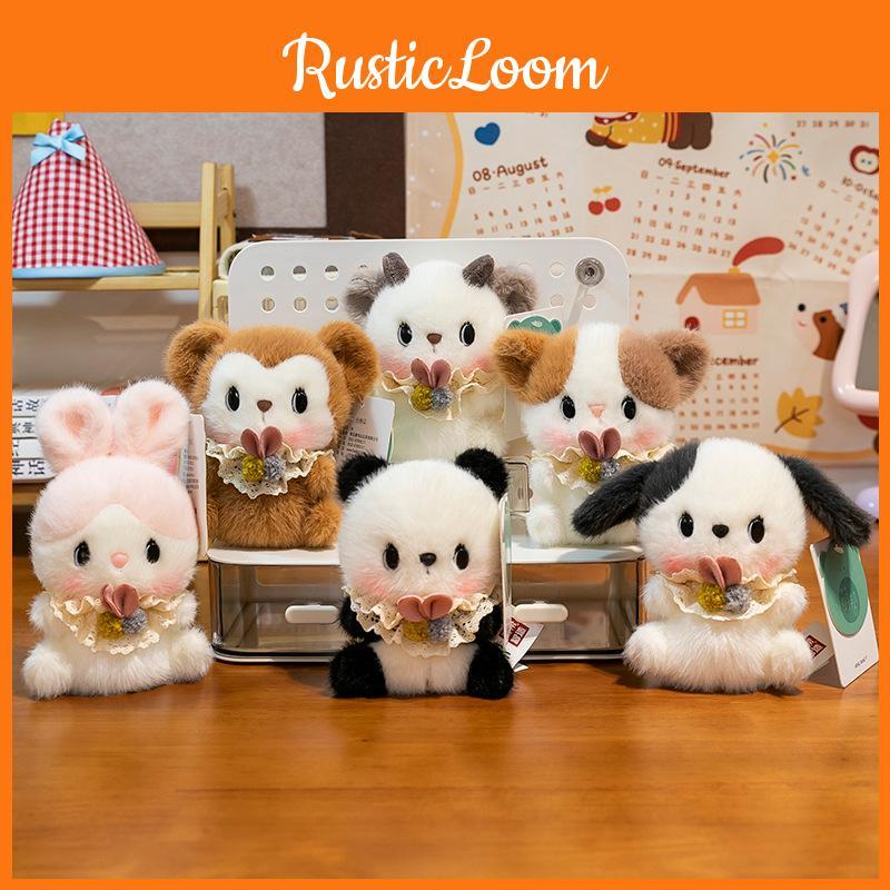 Plush Animal Keychain With Soft For Bag Decor Gift For Cute Decoration Kids
