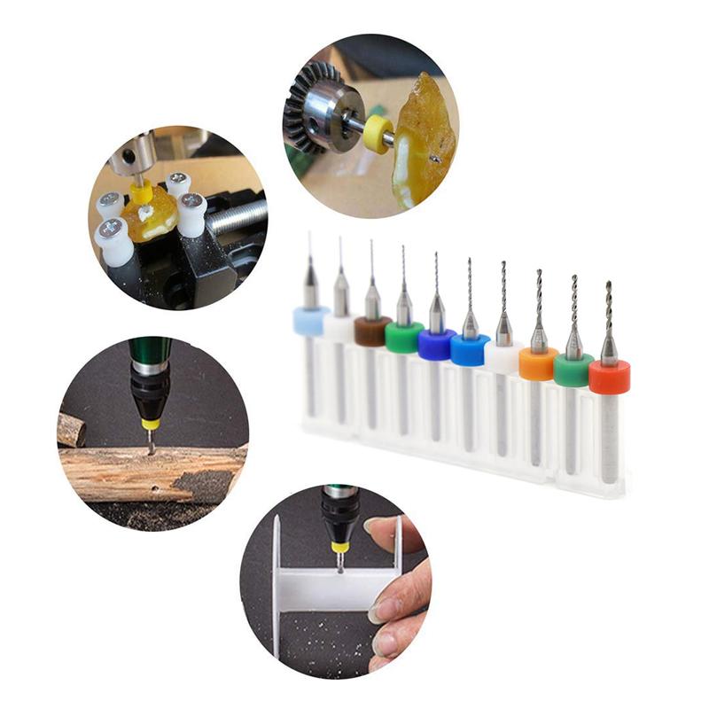 G4 10 Stücke PCB Leiterplatte Hartmetall Micro Bohrer Werkzeug 0,3mm bis 1 G4 10 Stücke PCB Leiterplatte Hartmetall Micro Bohrer Werkzeug 0,3mm bis 1