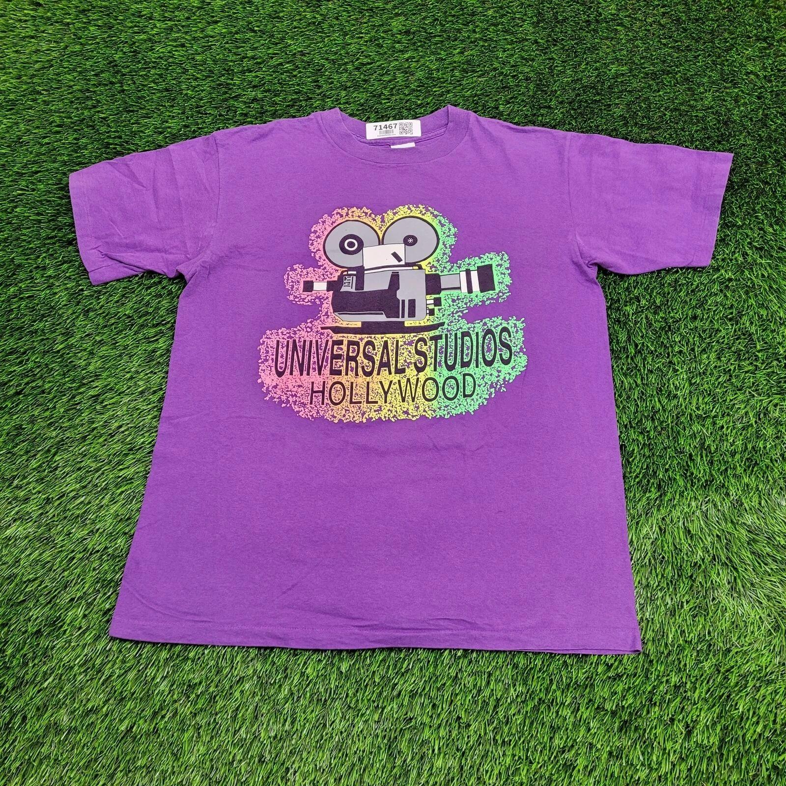 Vintage Universal-Studios Hollywood Shirt Large 21x26 Purple 4XL