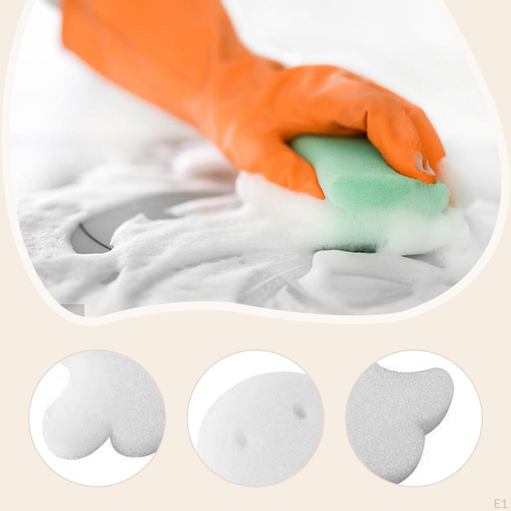 40x Swimming Pool Oil Absorption Sponges Accessory Cartoon Professional White High Performance