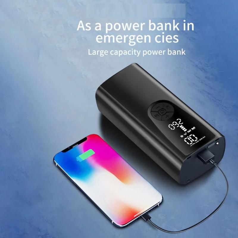 High Efficiency Vehicle Starting Device Digital Tire Inflator Electric Air Compressor Pump for Accurate Pressure Control