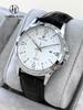 PABLO RAEZ Watch Men Business Retro High Quality Leather Steel Belt Waterproof Male Fashion Quartz Clock Wristwatches Has Box