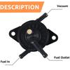 Fuel Pump and Filter Kit Compatible with FR541/600/651/691/730V Plastic Shell Engine Lawn Mower Fuel Pump Replacements