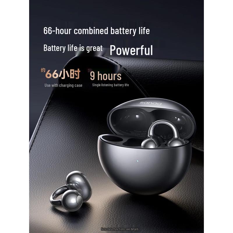 SANAG S6S Ultra Open-Ear Clip-On Bluetooth Headphones