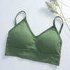 Bralette Fitness Krajka Spodní prádlo s tenkým ramenním popruhem Dámské Protilehké Nárazuvzdorné Push Up Sexy podprsenka se zkříženými zády
