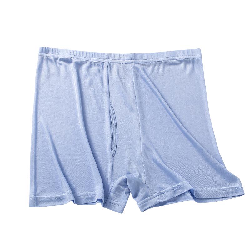 Luxuriöse Seide Herren Übergröße Nahtlose Boxer Briefs - Atmungsaktive Maulbeerseiden-Shorts