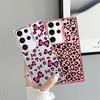 Leopard Print Pink Love Soft Cover Case for Samsung Galaxy S25Plus S20 FE S22 Ultra S21 S24 FE S24Ultra S25 S23 Note 20 Ultra