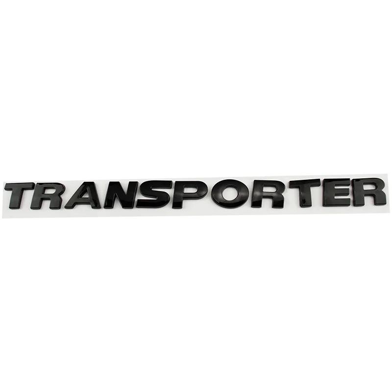Car ABS Trunk Letters Words Logo Badge Emblem Decals Sticker For Volkswagen VW TRANSPORTER T4 T5 T6 T7 T8 Styling Accessories zd9