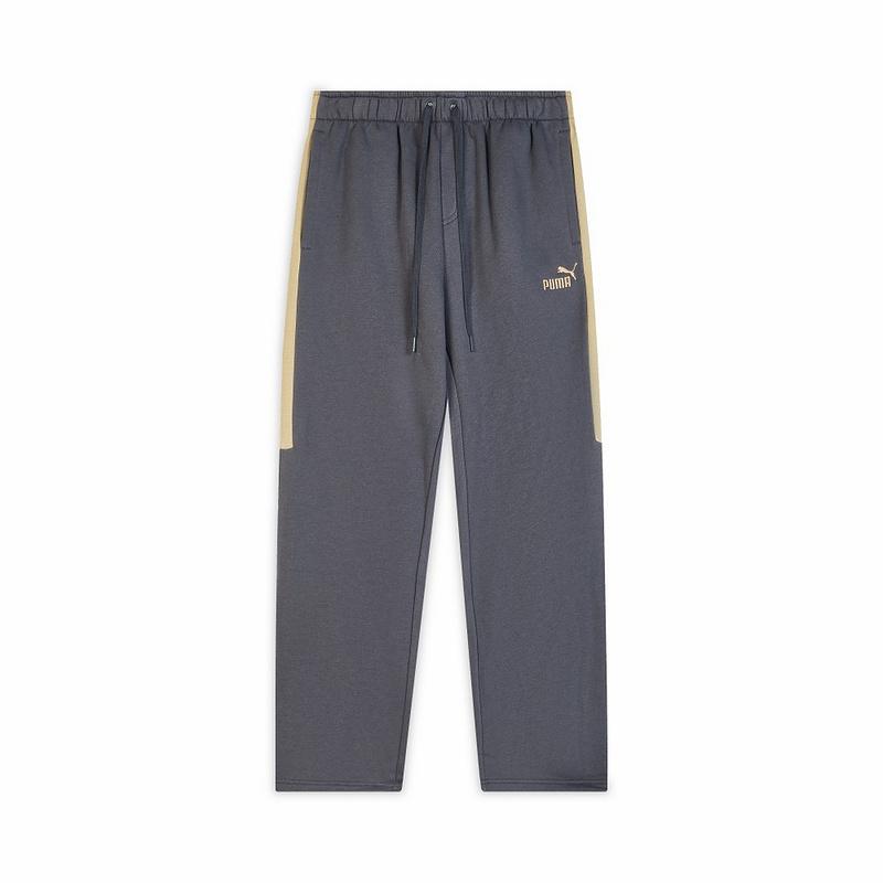 

Puma Логотип Свободные Дышащие Прямые Вязаные Спортивные Штаны Мужские низы 693550-44 S