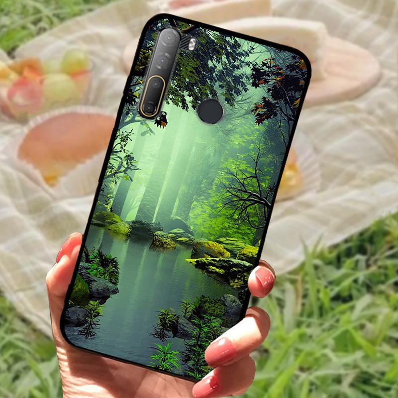 For HTC Desire 20 Pro Case Cover For Desire20 Pro Silicone Soft Marble Black Bumper Funda Coque for HTC Desire 20 Pro Protective