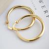 Simple and Smooth Earrings for Women's Jewelry