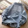 Boys' Denim Shirt Children's Thin Lapel Coat Long-sleeved Shirt
