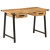 Mango Wood Desk with Drawers 105 x 55 x 70 cm Solid Mango Wood & Iron