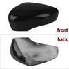 Glossy Black/White Car Side Door Rearview Mirror Cover Cap For Renault Clio 4 Mk4 / Zoe / Captur 2012- Door Wing Mirror Case