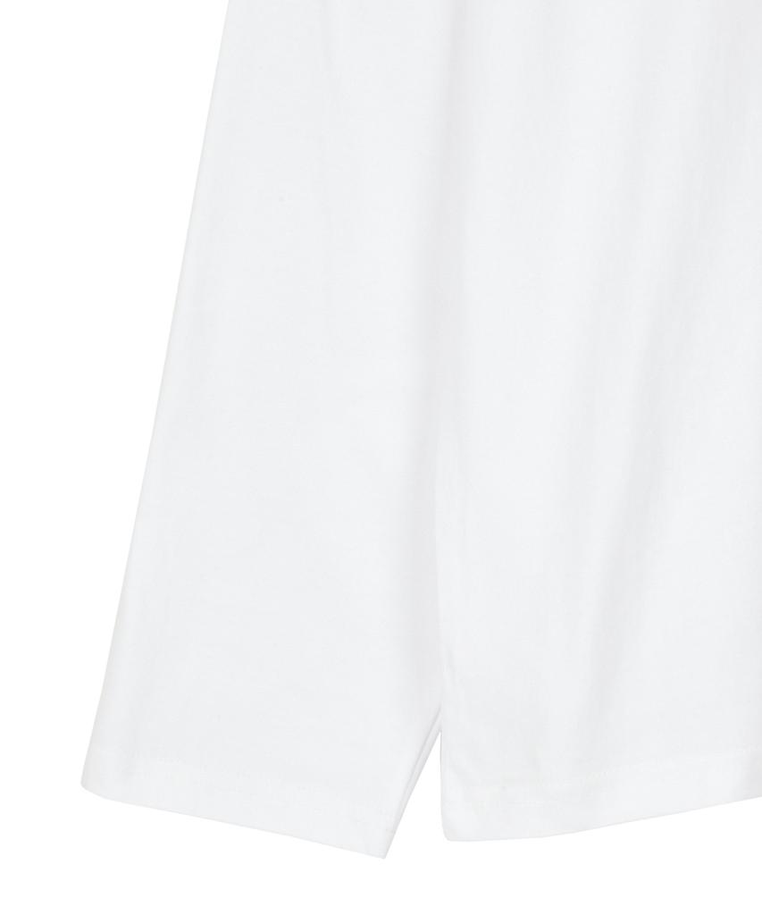 Dandel Dd Symbol Applique Long Sleeve (White)