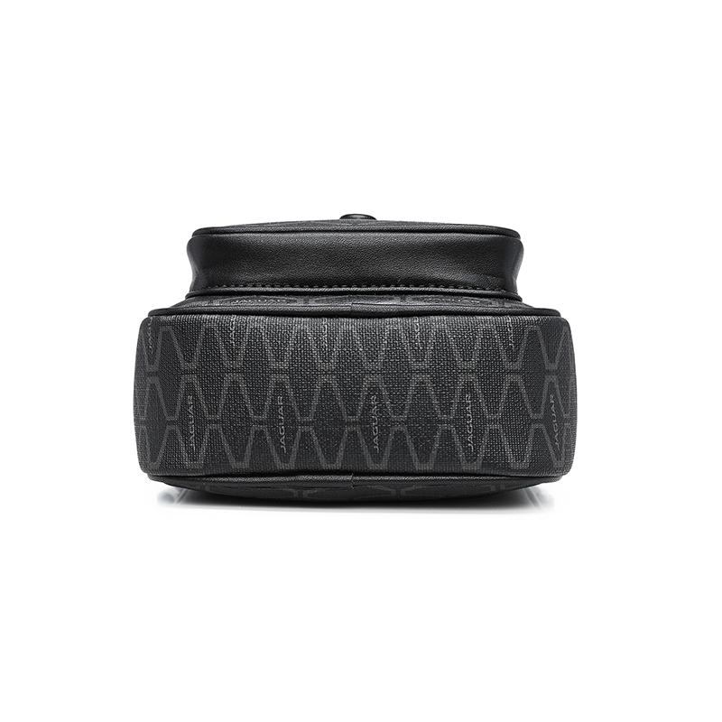 New JAGUAR Artificial Leather Crossbody Bag, Shoulder Bag Men's Black JM1221601113