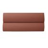 4-piece Percale Cotton Sheet Set "Julian" for Bed 140 X 190 Cm Pure Cotton - Julian Terracotta -