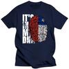 It's In My DNA Chilean Cool Chile Flag T Shirts Summer Graphic Streetwear Short Sleeve Birthday Gifts T-shirt Mens Clothing
