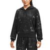 Under Armour Journey Washed Geprägter Hoodie Pullover Damen Tops Schwarz 1376915-001