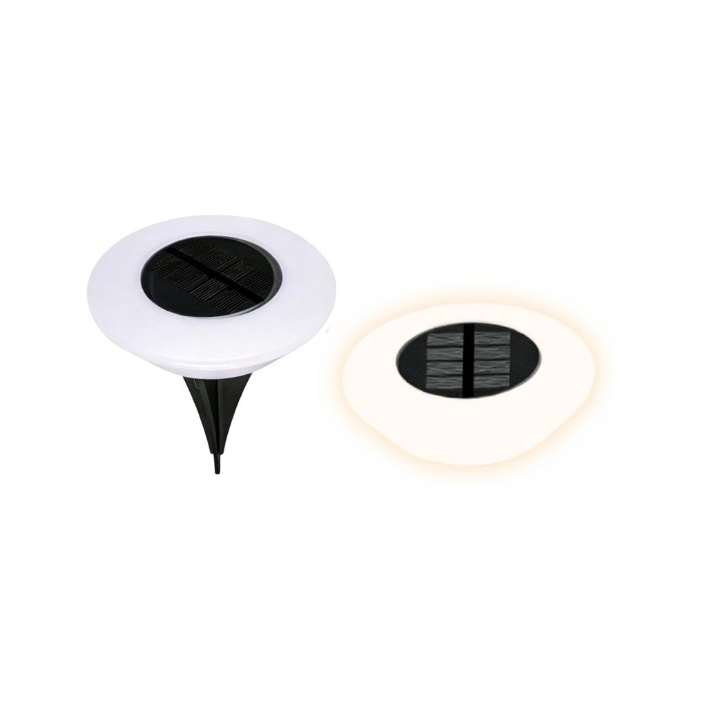 Solar Ground Lights Outdoor Waterproof LED Garden Pathway Lights Solar Powered Lawn Lamps for Yard Patio Walkway Decoration